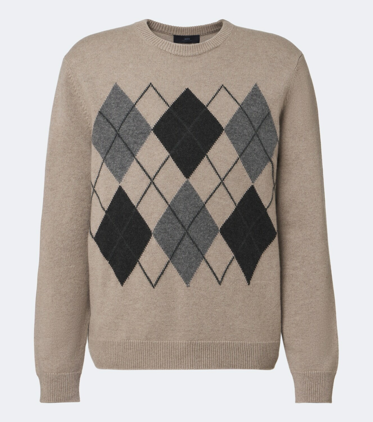 Arch4 Mr Hambley argyle cashmere sweater