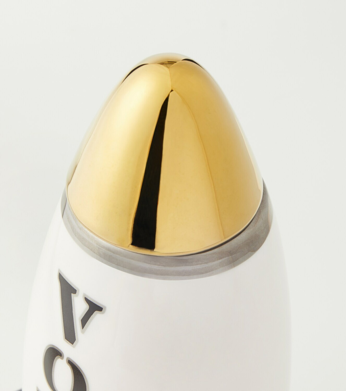 Jonathan Adler Vice striped porcelain decanter