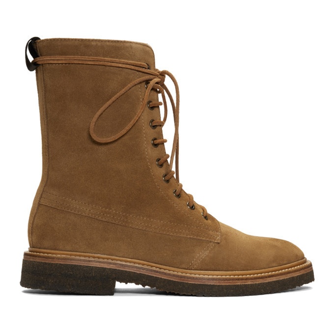 Photo: Rhude Brown Suede MA-1 Boots