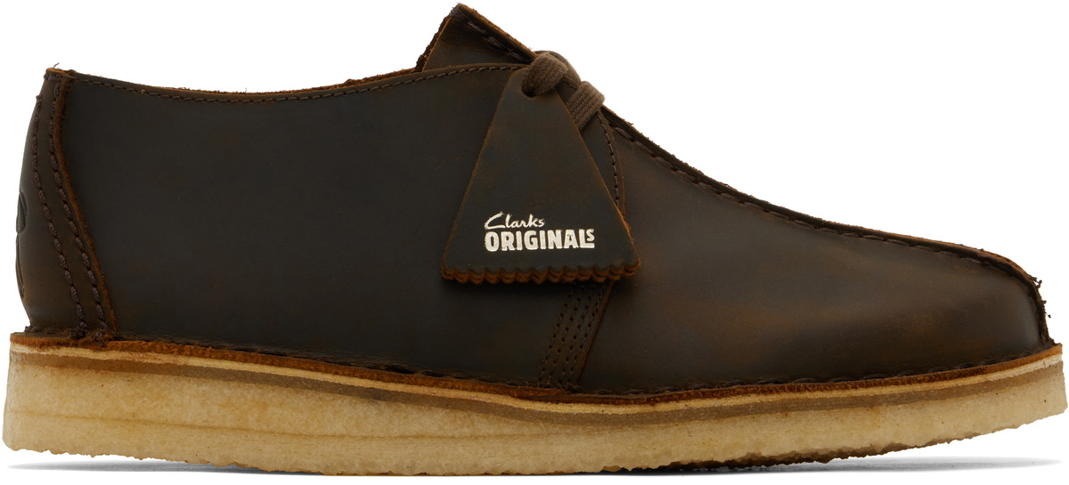 Clarks Originals Brown Desert Trek Derbys Clarks Originals