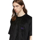 Needles Black Velour T-Shirt