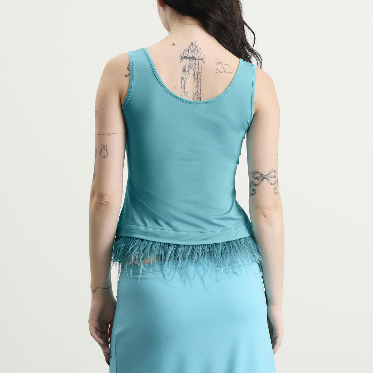 Hosbjerg Women's Esme Top in Aqua Blue