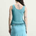 Hosbjerg Women's Esme Top in Aqua Blue