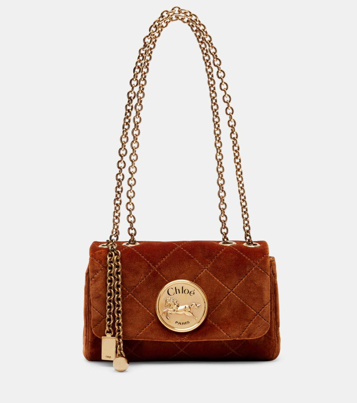 Chloé Chloé Heritage suede leather shoulder bag Chloe