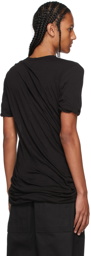 Rick Owens Black Double T-Shirt