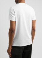 Sandbanks Logo Cotton T-shirt White
