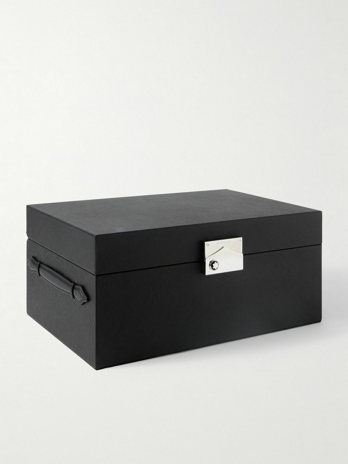 Montblanc - Cross-Grain Leather Eight-Piece Watch Box
