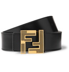 Fendi - 4cm Leather Belt - Black