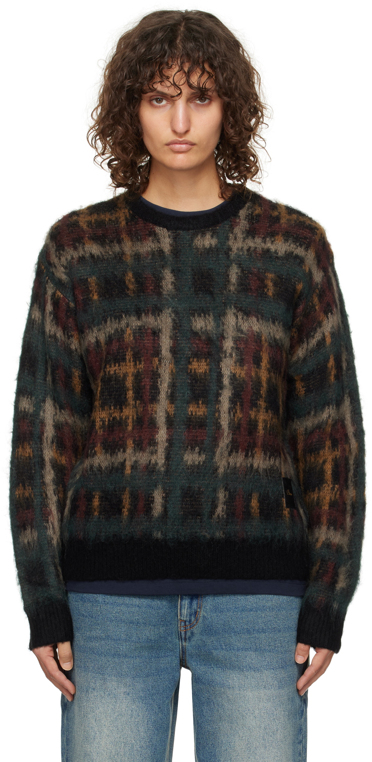 Dime Multicolor Fantasy Sweater Dime