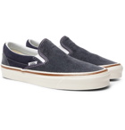 Vans - OG 98 DX Cotton-Corduroy and Suede Slip-On Sneakers - Men - Navy