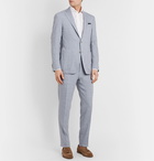 Canali - Kei Slim-Fit Unstructured Linen and Wool-Blend Suit Jacket - Blue