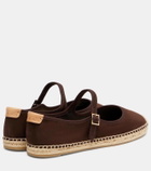 Tory Burch Suede Mary Jane espadrilles