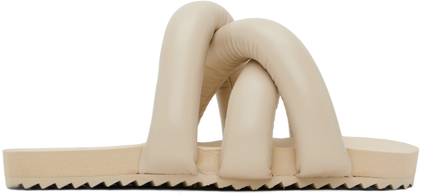 Yume Yume Women's Tyre Slide in Beige Yume Yume