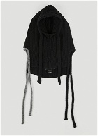 Knit Hood in Black