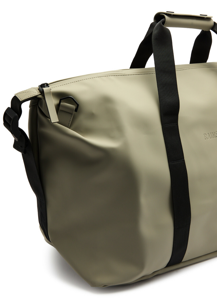 Rains Hilo Weekend Rubberised Holdall - Light Green - One Size