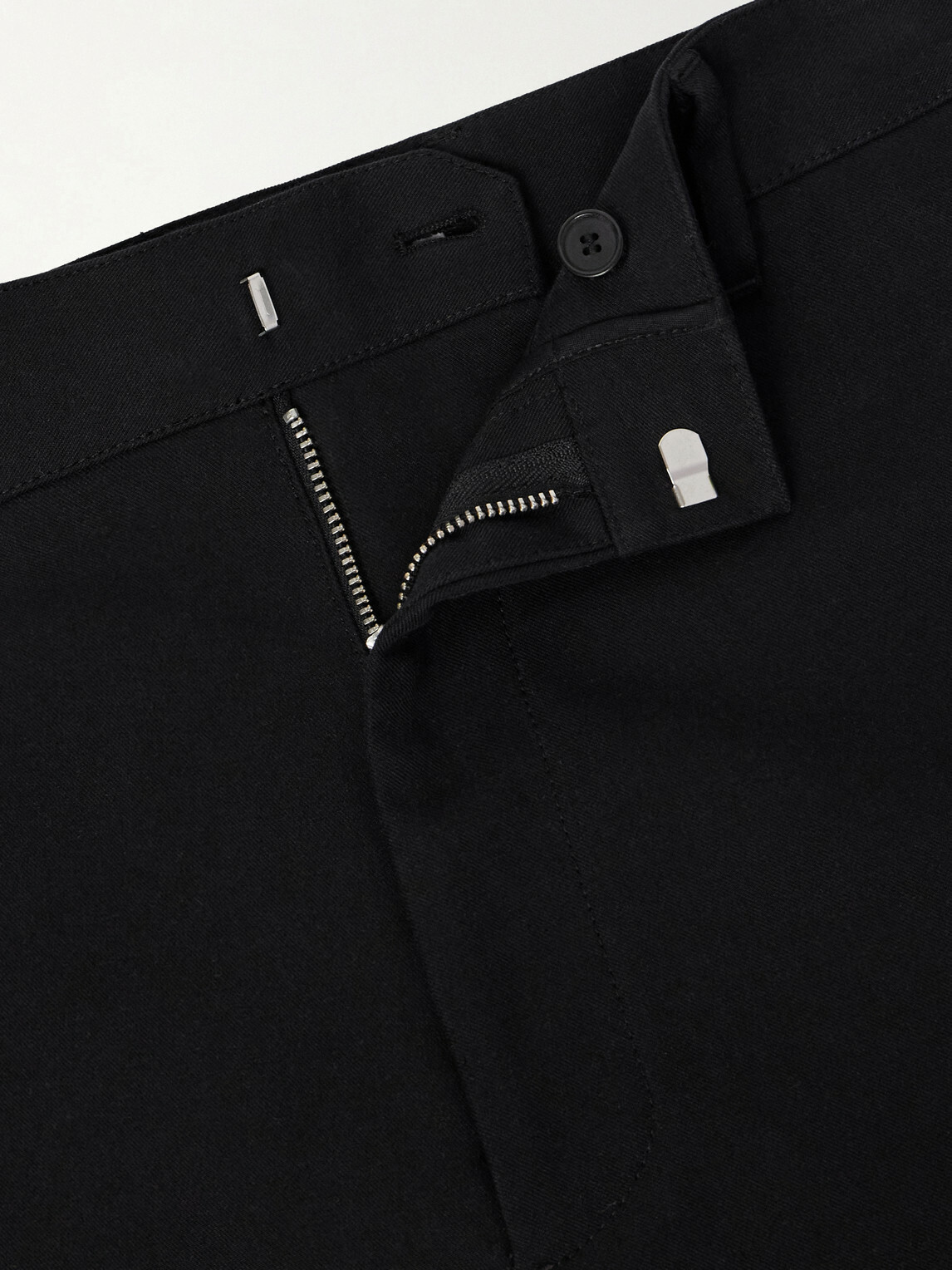 Givenchy - Straight-Leg Cotton-Twill Trousers - Black