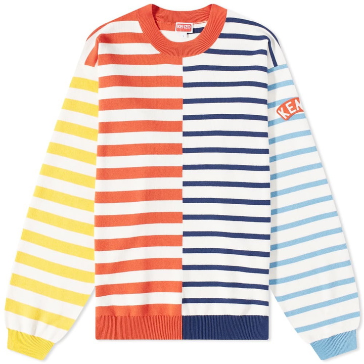 Photo: Kenzo Paris Men's Nautical Graphic Jumper in Multicolor