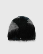 And Wander Shaggy knit cap Black Mens Beany