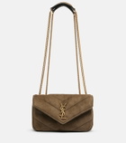 Saint Laurent Loulou Mini suede shoulder bag