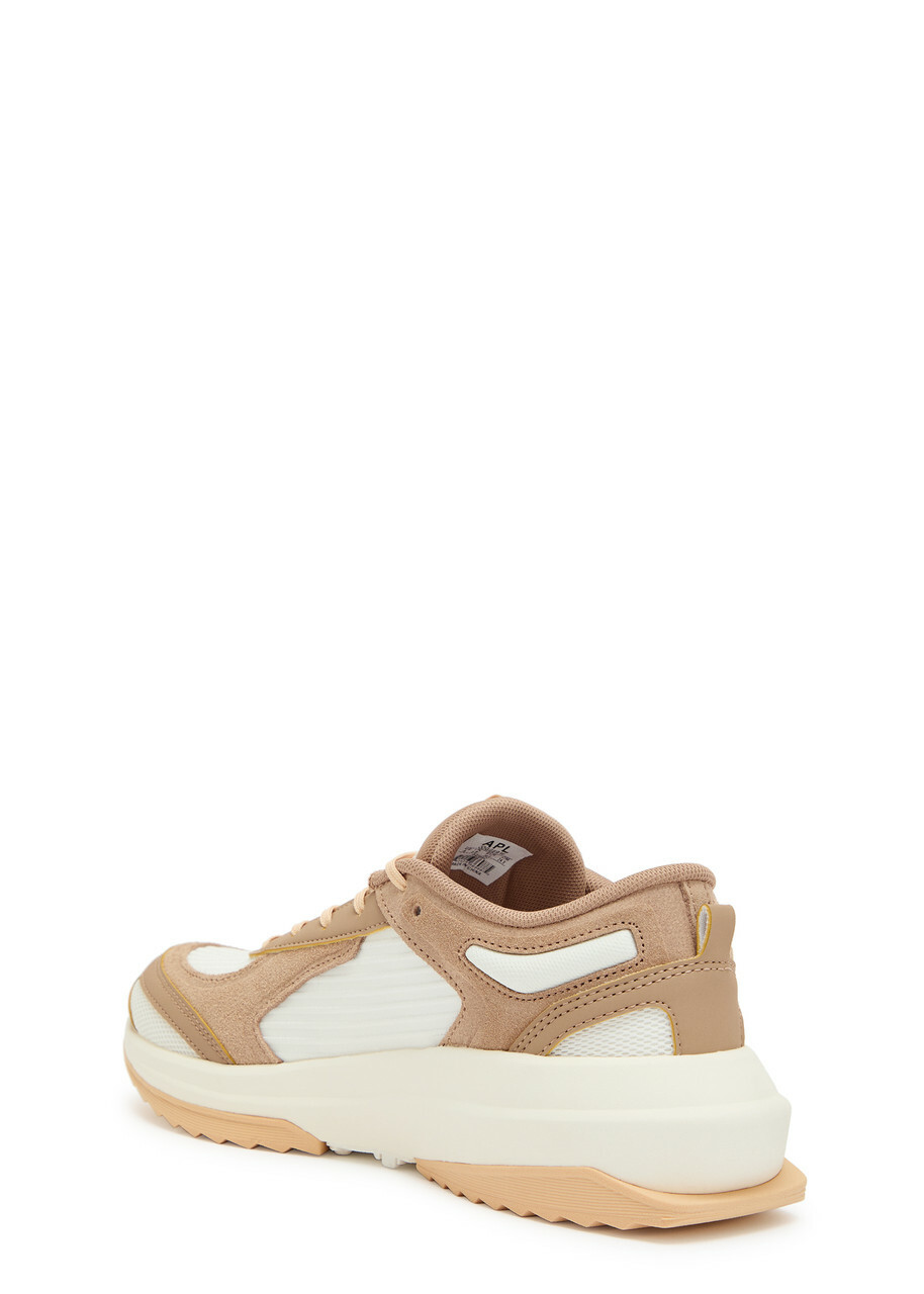 Athletic Propulsion Labs Jogger Panelled Mesh Sneakers Beige