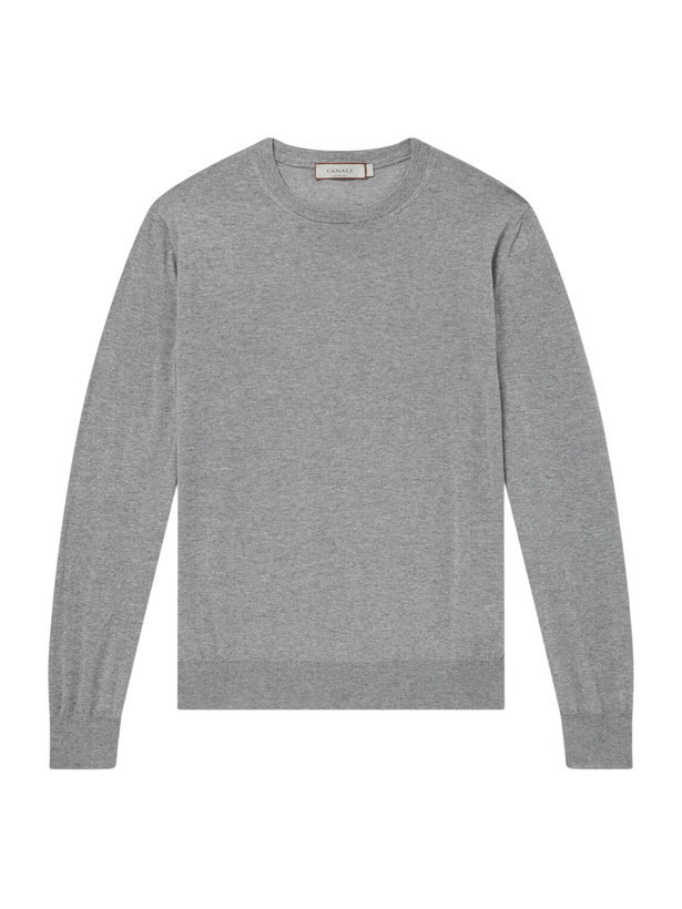 Photo: Canali - Wool Sweater - Gray