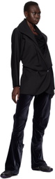Kiko Kostadinov Black Venari Tailored Blazer