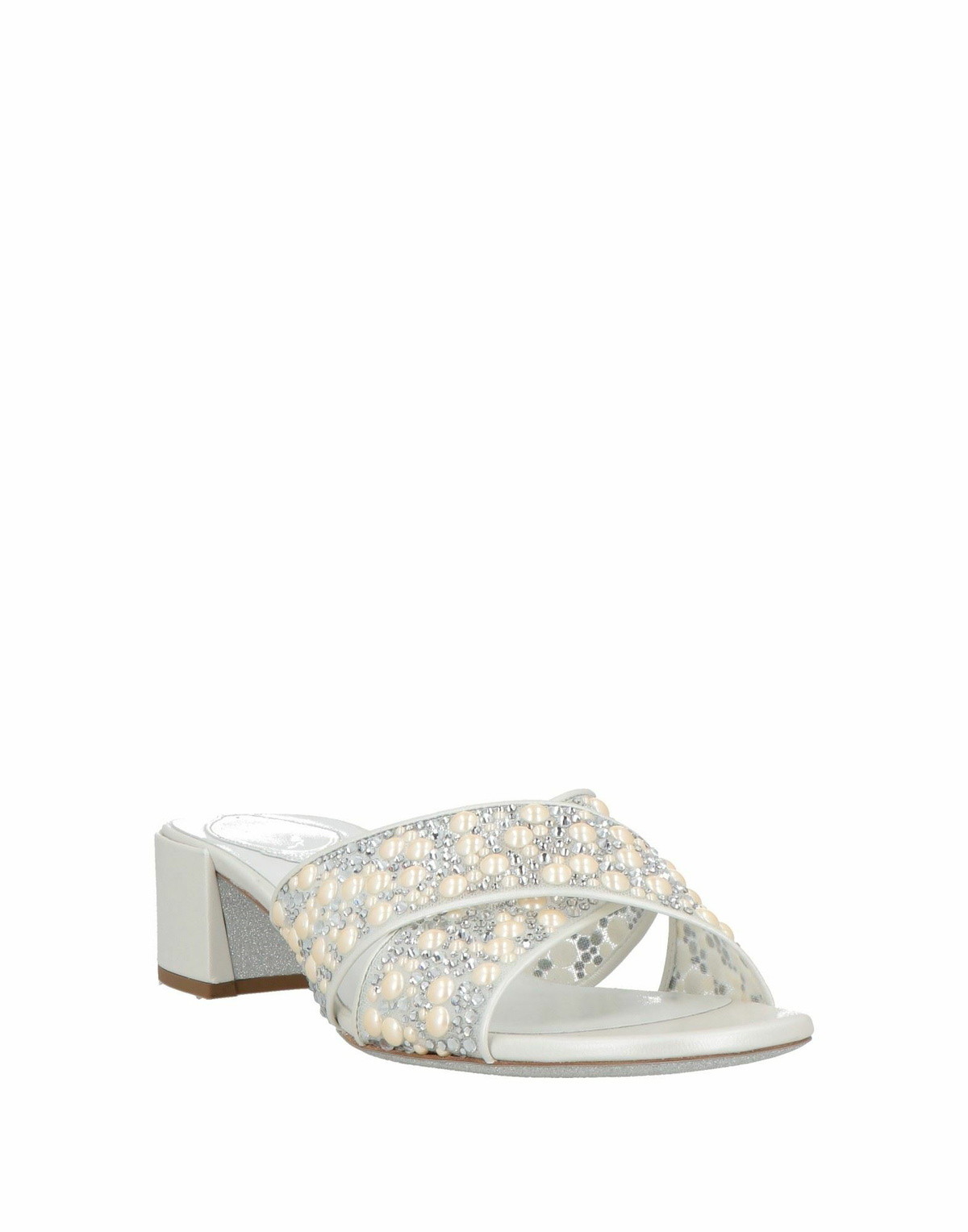 Rene' Caovilla Womens Sandals in White