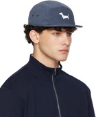 Thom Browne Blue 5-Panel Hector Corduroy Cap