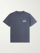 Hartford - Sunseekers Logo-Print Cotton-Jersey T-Shirt - Gray