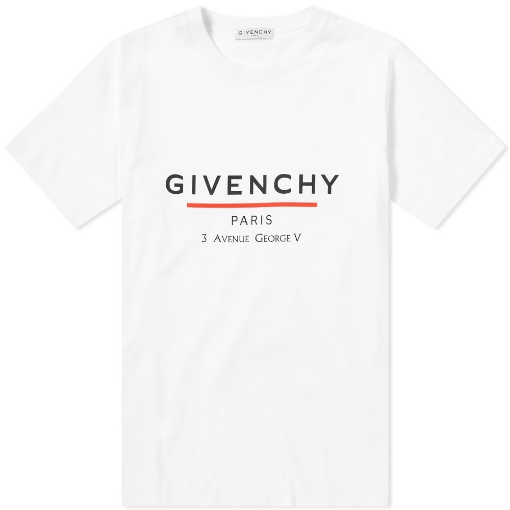 Givenchy Oversized Address Tee Givenchy