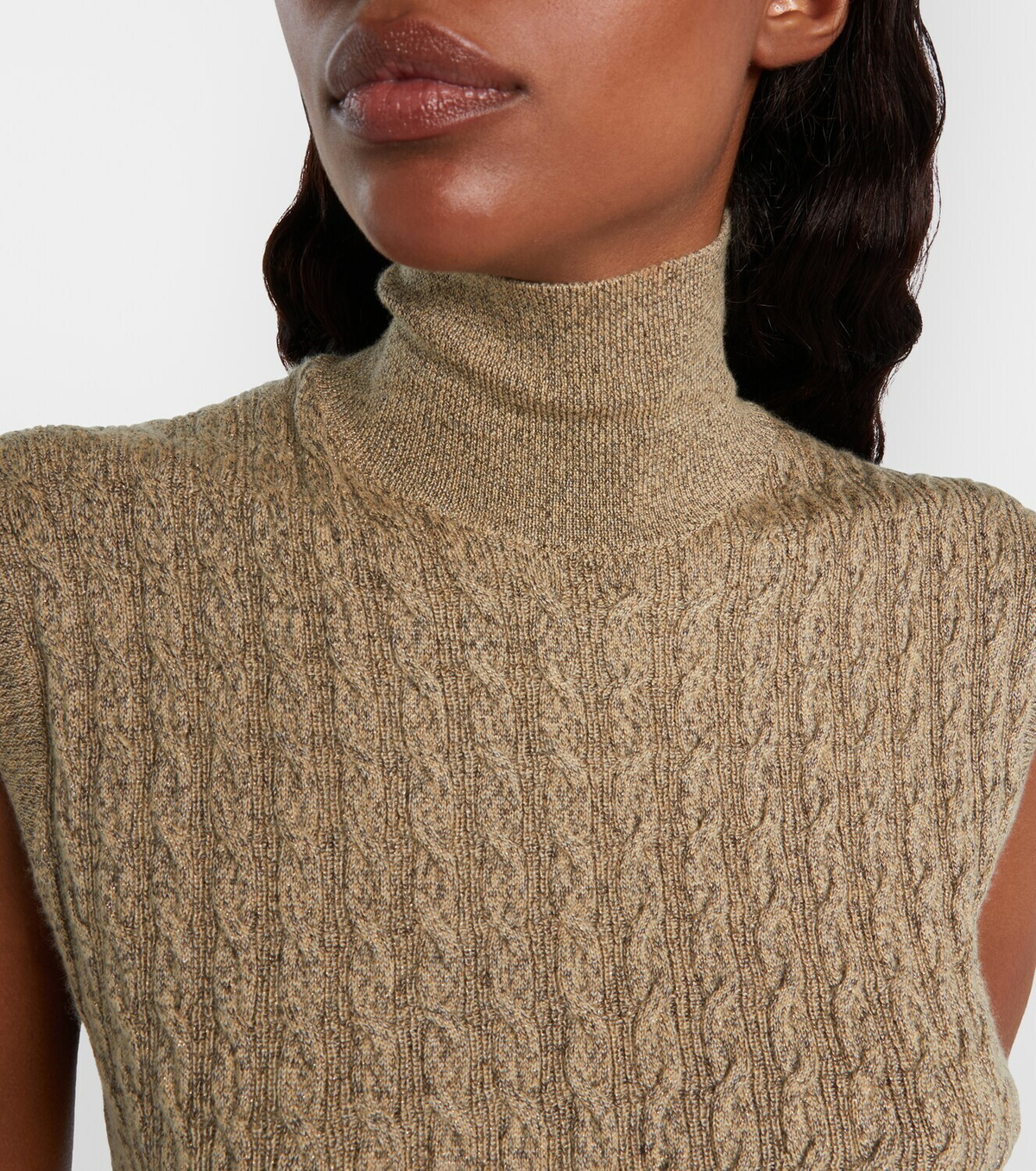 Loro Piana Bihar cable-knit sweater vest