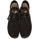 Clarks Originals Black Wu Wear Edition Suede Wallabee Boots
