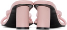 Reike Nen Pink Twisted Heeled Sandals