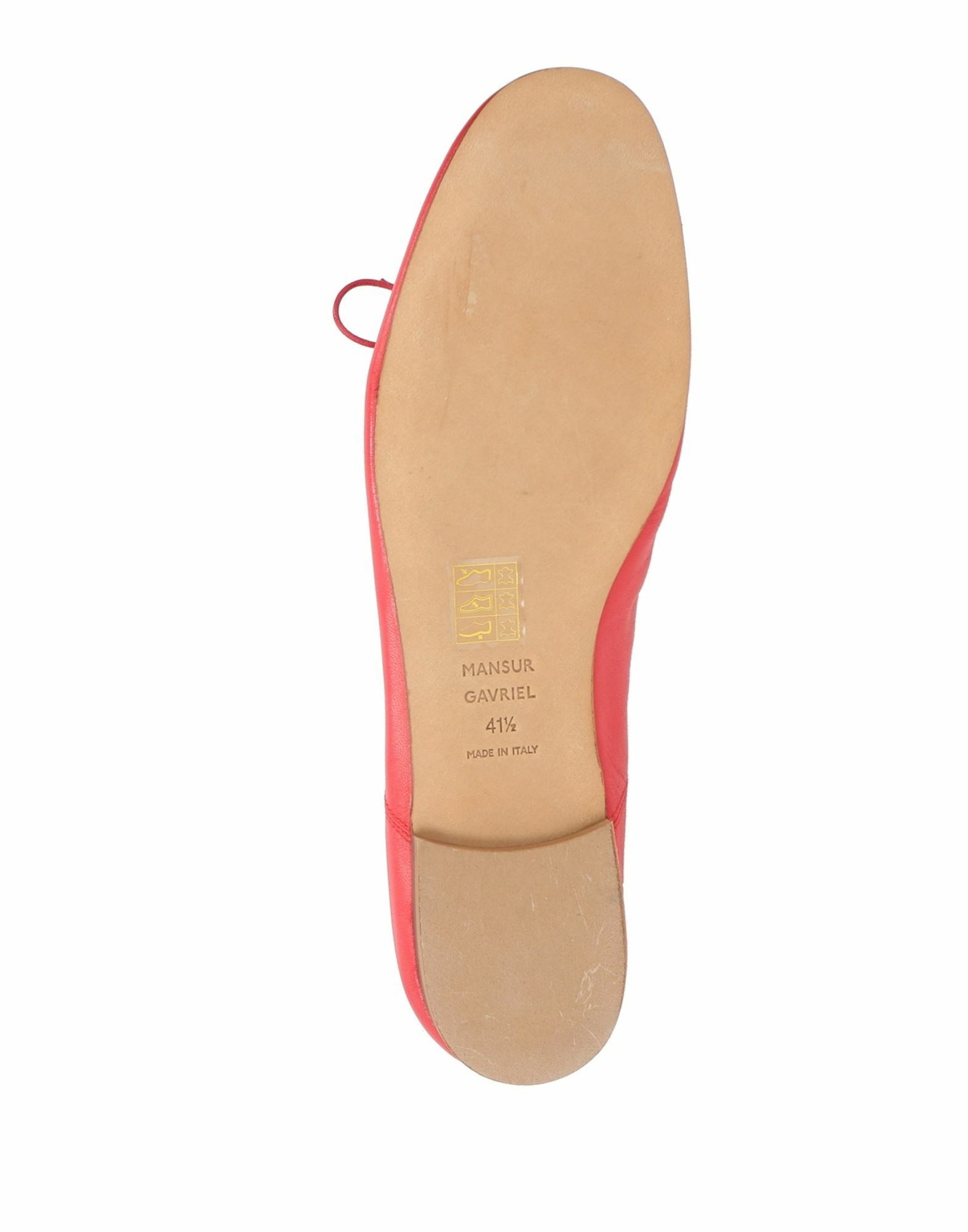 Mansur Gavriel Dance Ballerina Womens Ballet flats in Red