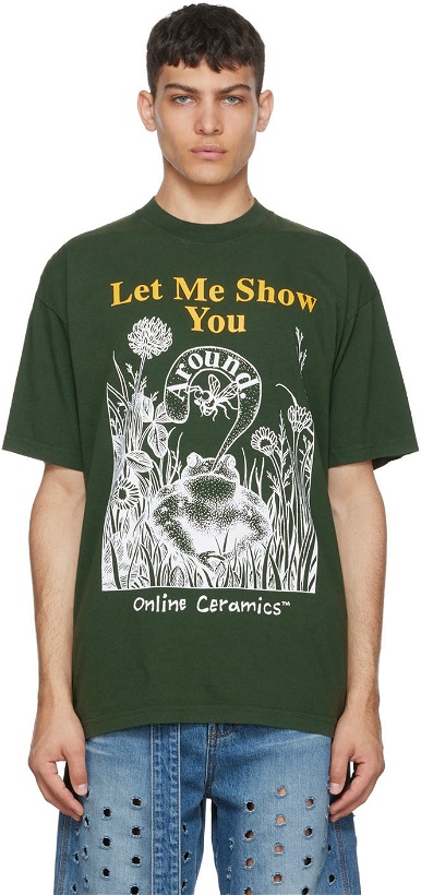 Photo: Online Ceramics Green Let Me Show You T-Shirt