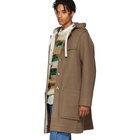 Acne Studios Brown Wool Duffle Coat