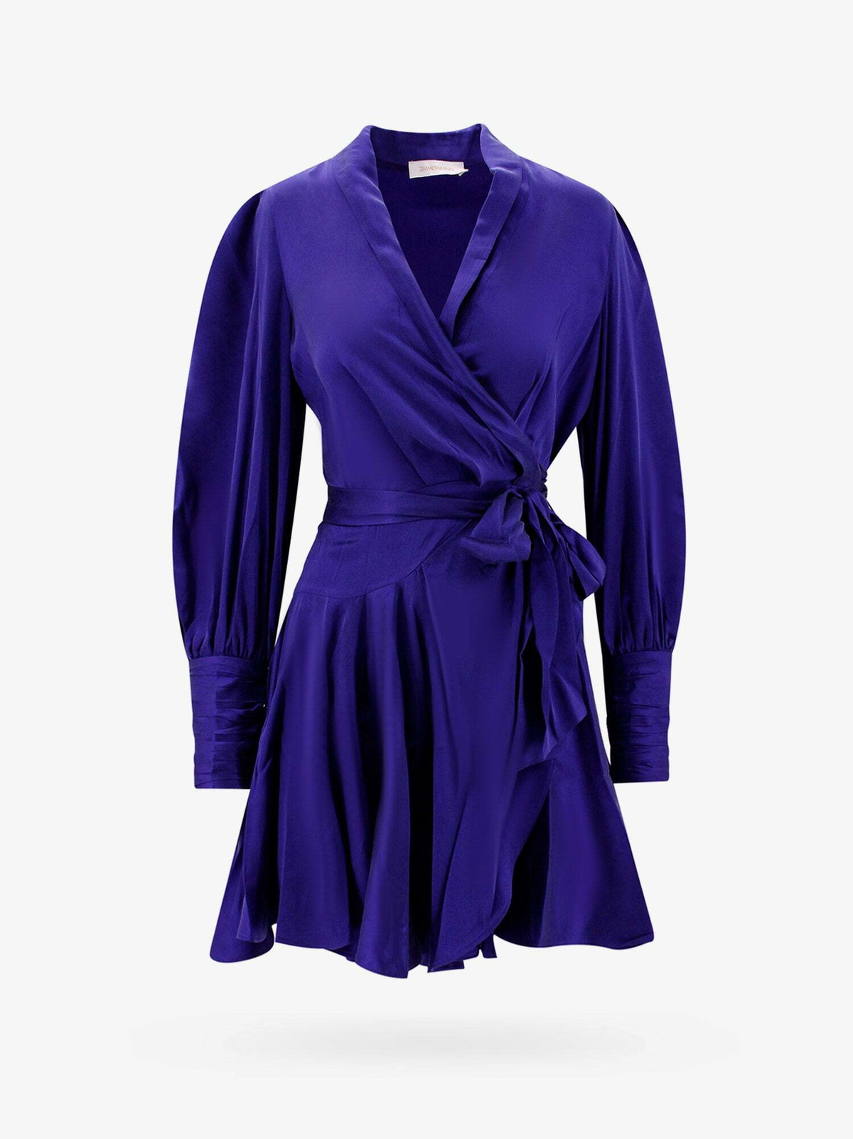 Zimmermann Dress Purple Womens Zimmermann