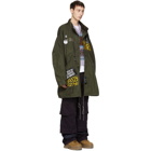 R13 Green Refurbished Punk Parka