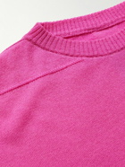 Rick Owens - Cropped Wool Sweater - Pink