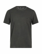 Dondup Mens T-shirt Dark in Brown