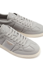 Valentino Upvillage Padded Leather Sneakers Grey