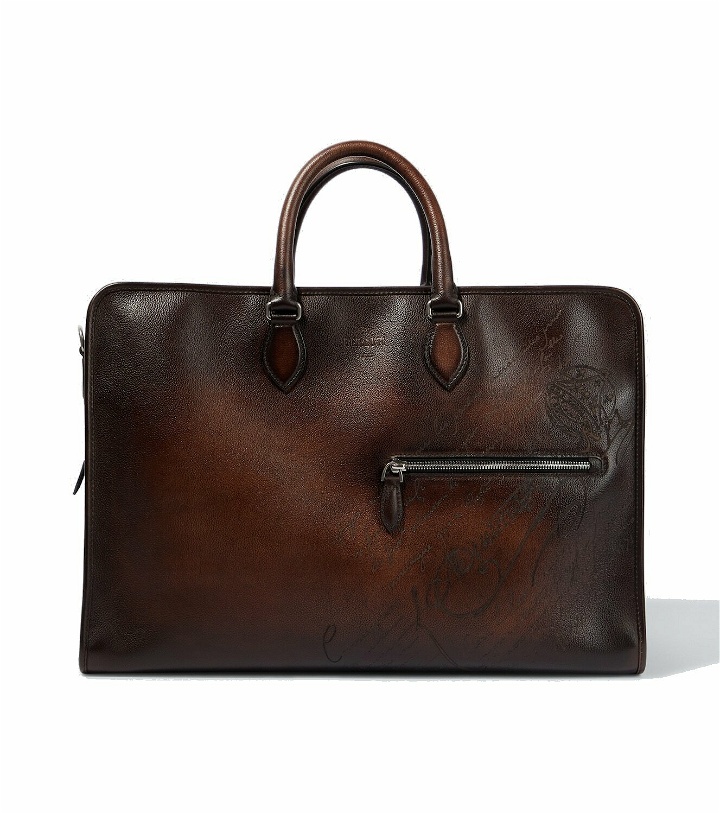 Photo: Berluti Leather travel bag