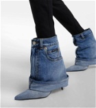 Dolce&Gabbana 105 patchwork denim ankle boots