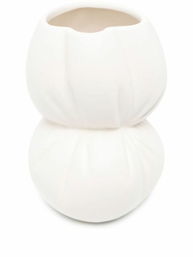 Photo: Completedworks White Baroque Pearls Medium Vase