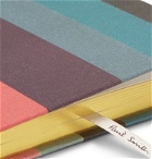 Paul Smith - Striped Canvas Notebook - Multi