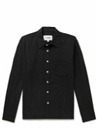 Corridor - Linen and Cotton-Blend Shirt - Black