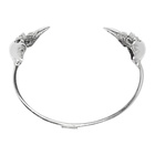 Emanuele Bicocchi Silver Skull Bangle