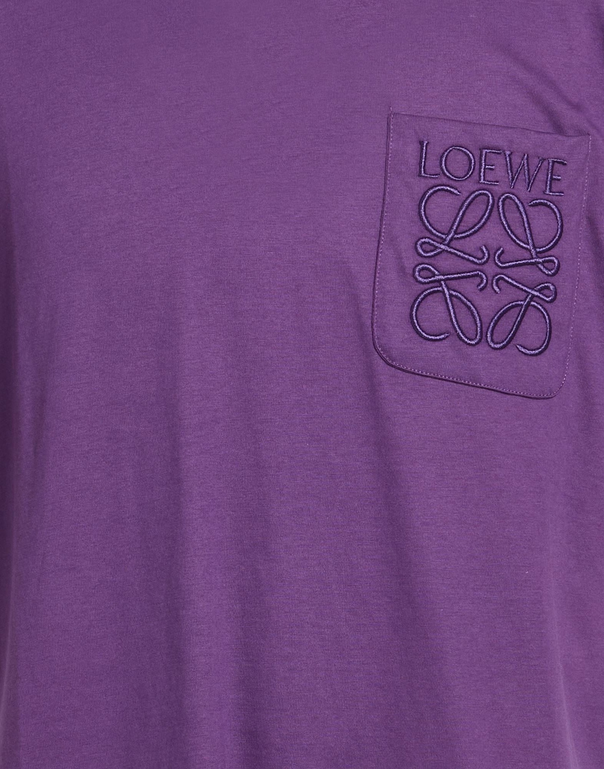 Loewe Mens T-shirt in Purple