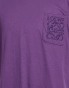 Loewe Mens T-shirt in Purple
