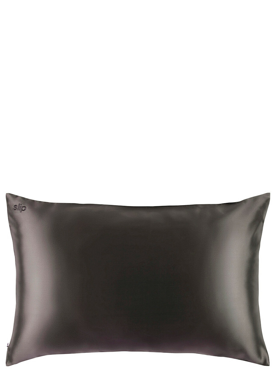 Slip Silk Pillowcase Charcoal